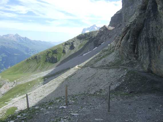Beginn des Eiger-Trail