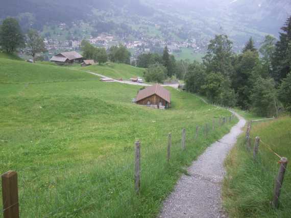 Weg nach Grindelwald
