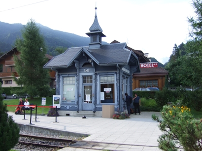 Le Fayet, Bahnhof Tramway du Mont Blanc
