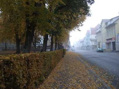 entlang des Stadtgartens Trossingen