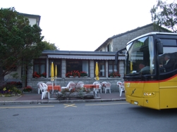 mit dem Bus von Martigny zum Col de Forclas