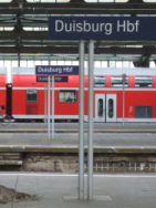 Abfahrt Duisburg Hbf Gleis 8