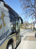 Bustransfer Ankunft in Geisingen